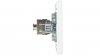 Gniazdo teleinformatyczne Asfora kat.5e RJ45 + RJ12 białe z ramką EPH4900121